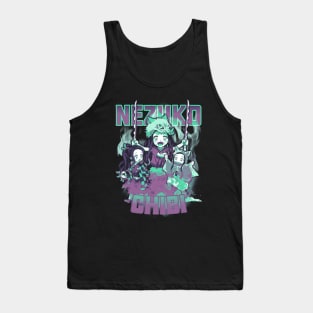 Nezuko Chibi Bootleg Tank Top